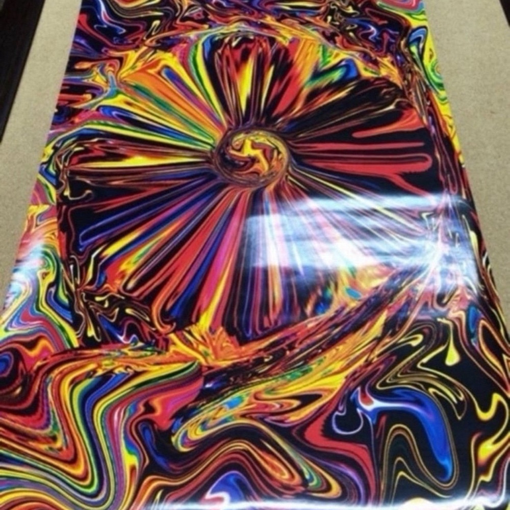 Vibrant Swirl Pattern Tapestry Poster